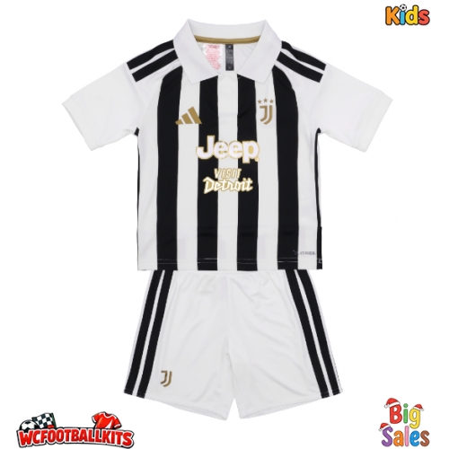 Juventus Nick Woltemade #27 Replica Home Stadium Kit for Kids 2026-27 Short Sleeve (+ pants)